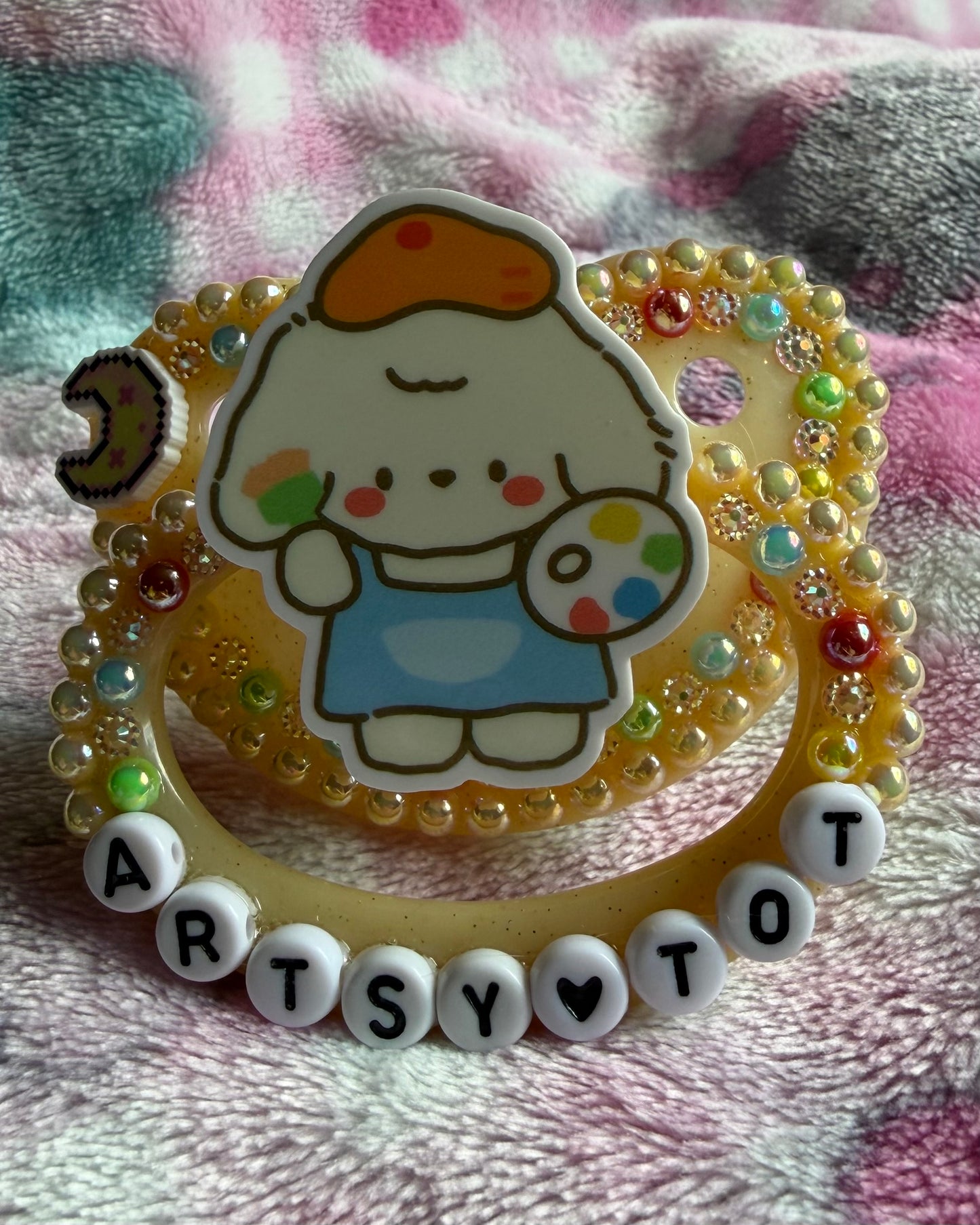 “Artsy Tot” Adult Pacifier