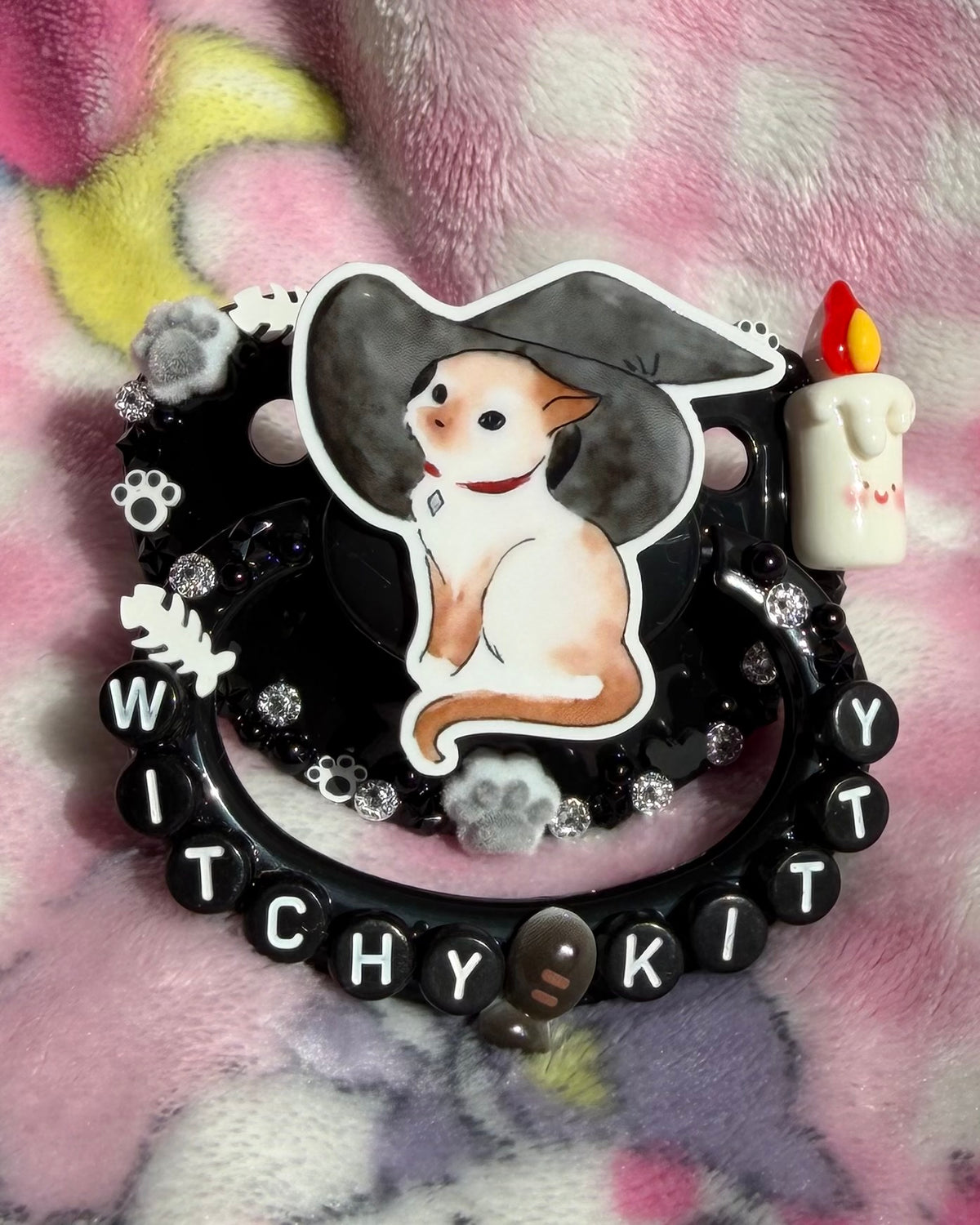 “Witchy Kitty” Adult Pacifier