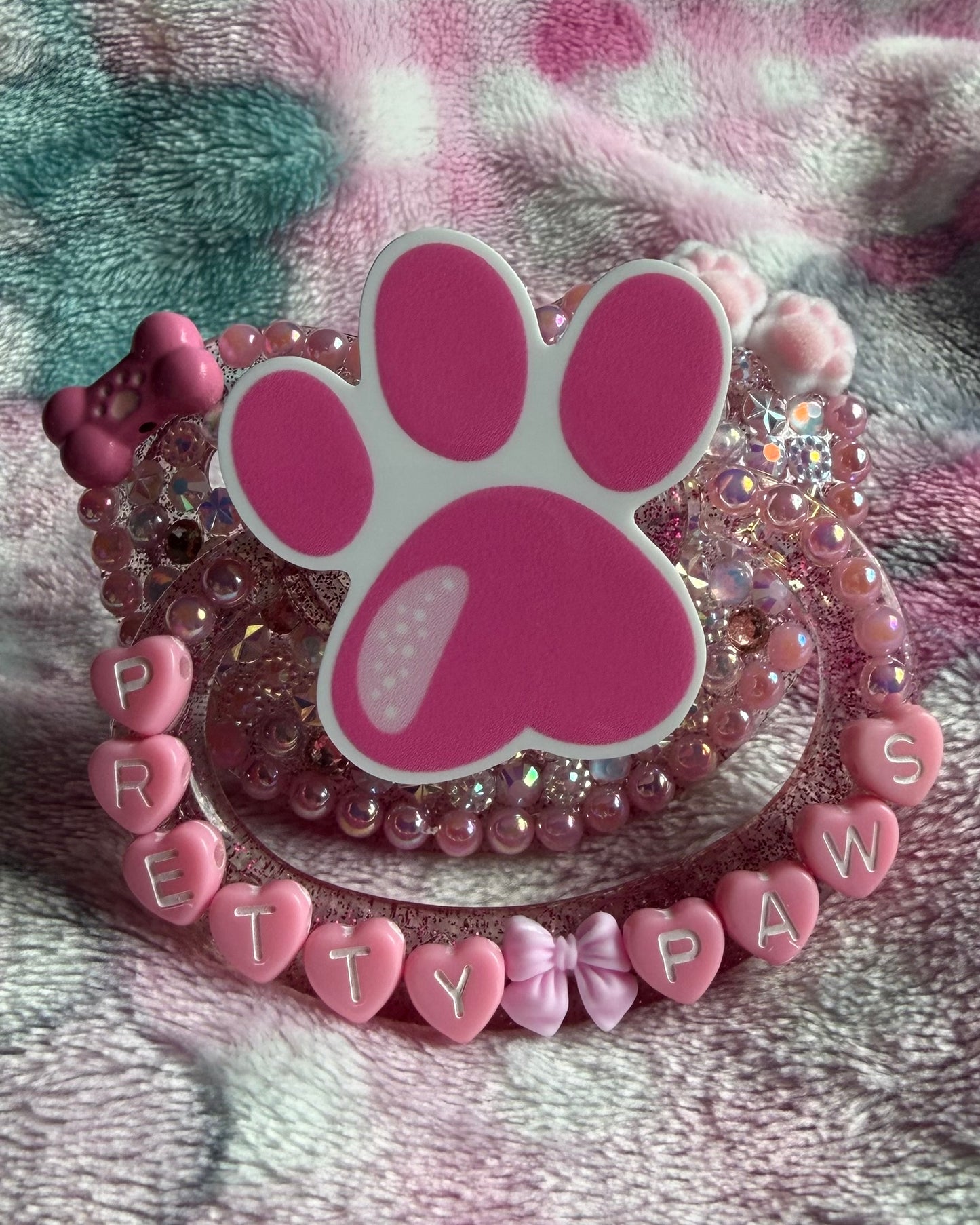 “Pretty Paws” Adult Pacifier