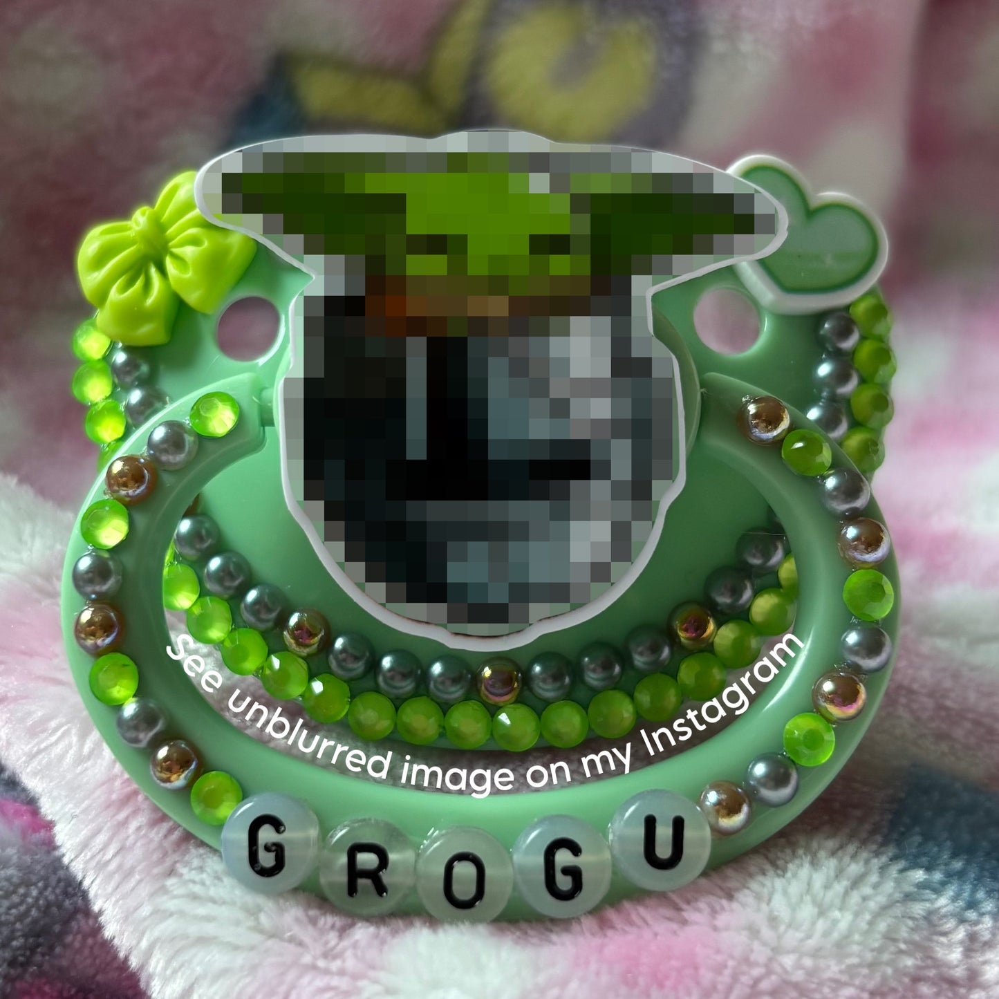 Green Alien Adult Pacifier
