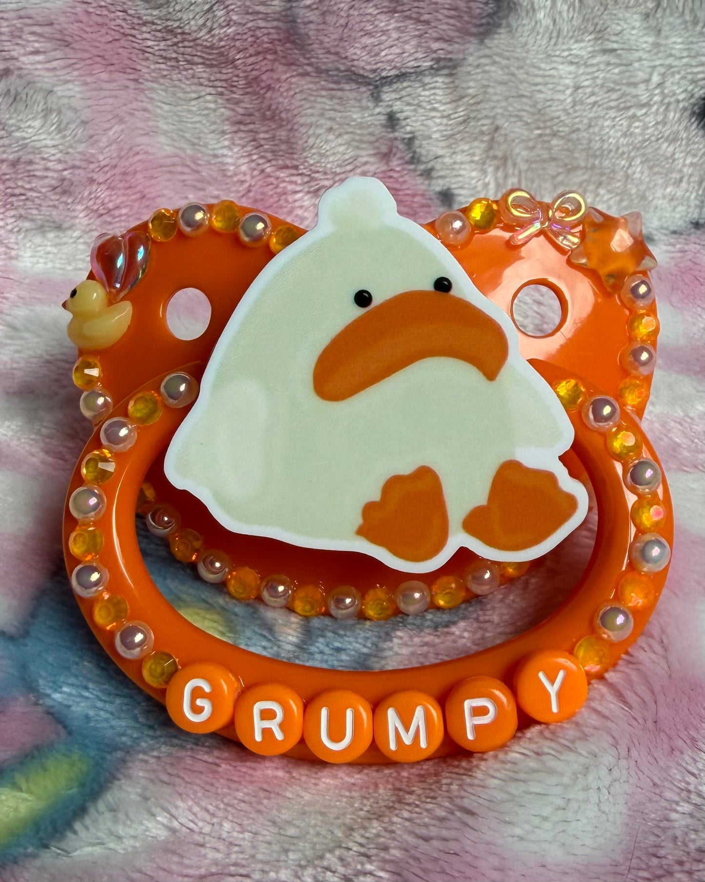 “Grumpy” Adult Pacifier