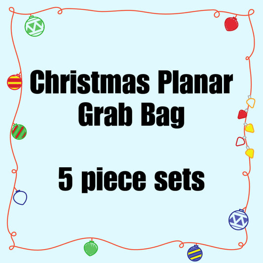 Christmas Planar Grab Bag - 5 piece set