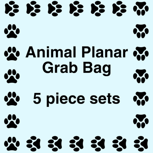 Animal Planar Grab Bag - 5 piece Set