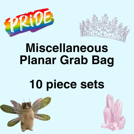 Miscellaneous Planar Grab Bag - 10 piece set