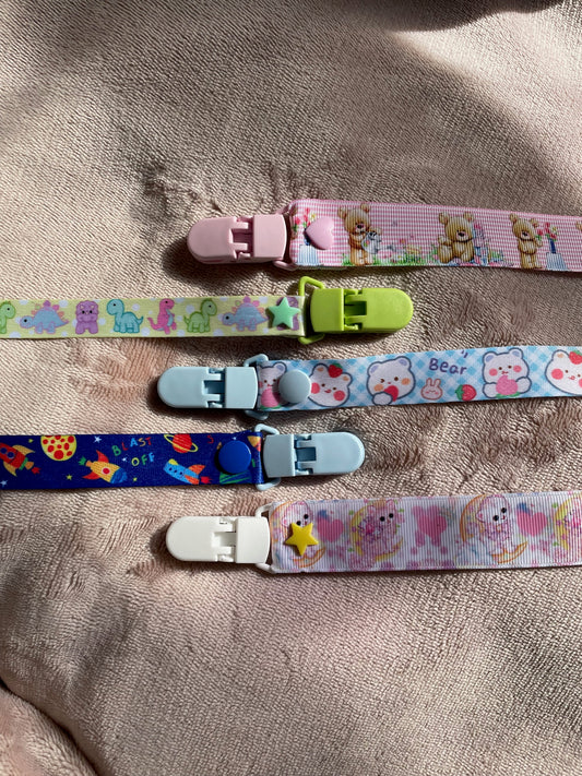 Assorted Pacifier Clip