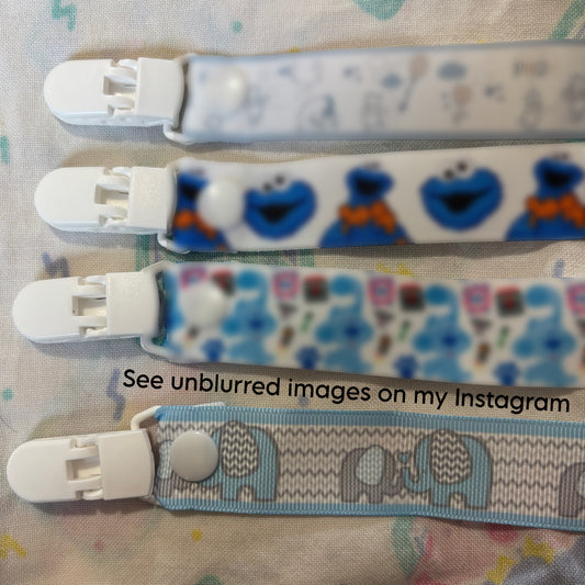 Assorted Adult Pacifier Clips 4