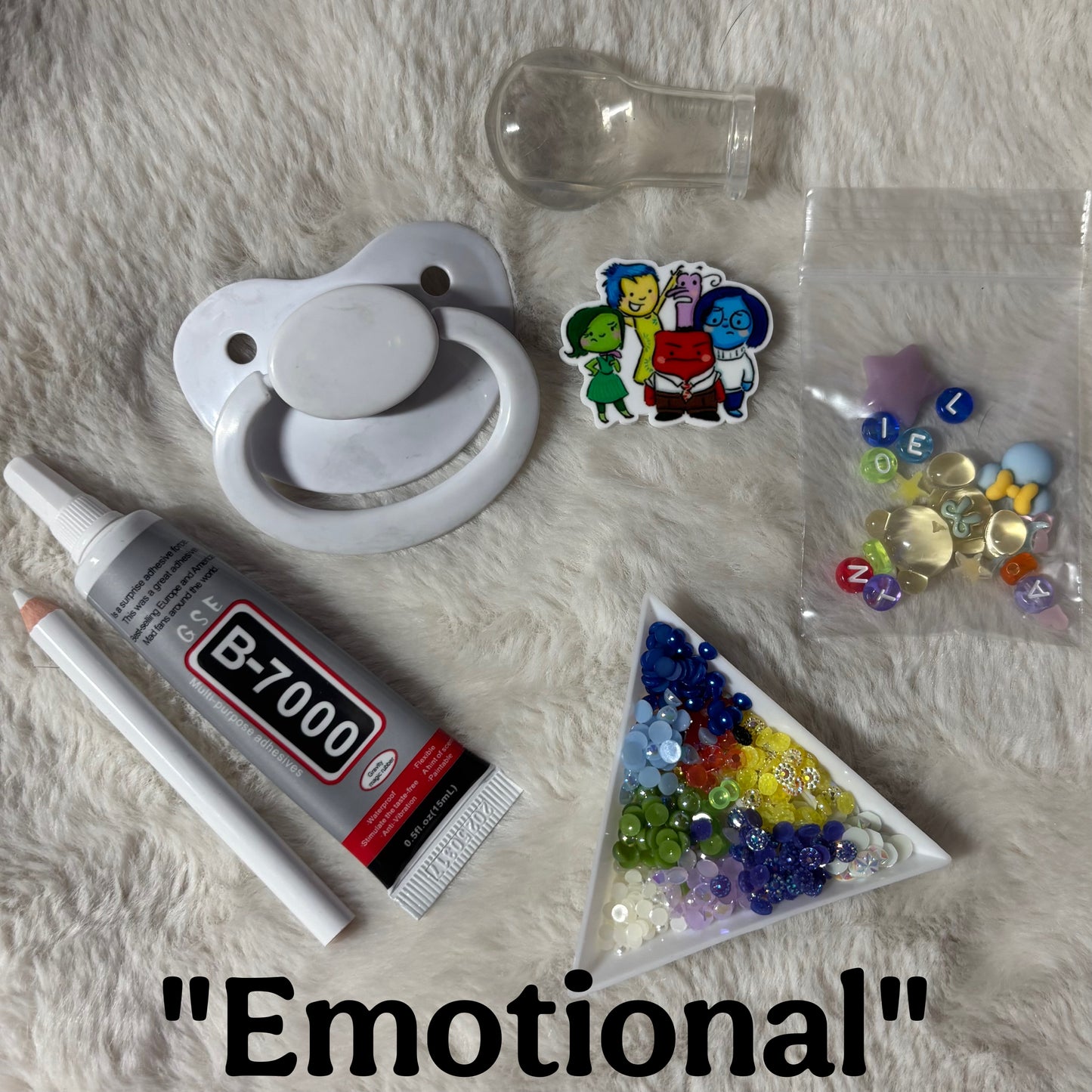 “Emotional” Adult Pacifier DIY Kit