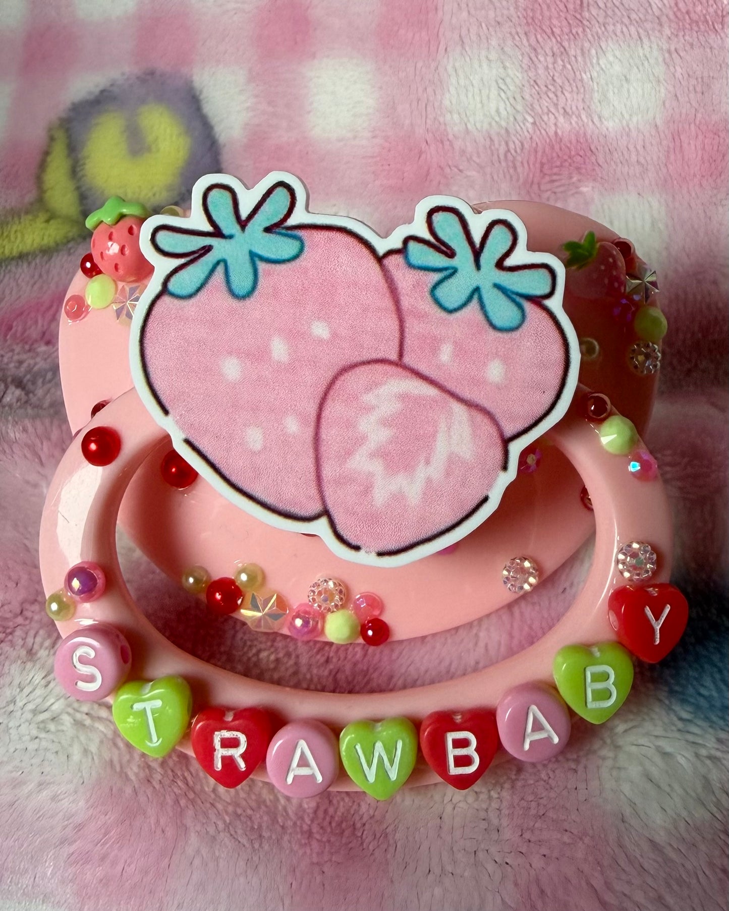 “Strawbaby” Adult Pacifier