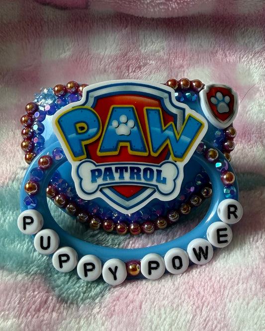 “Puppy Power” Adult Pacifier
