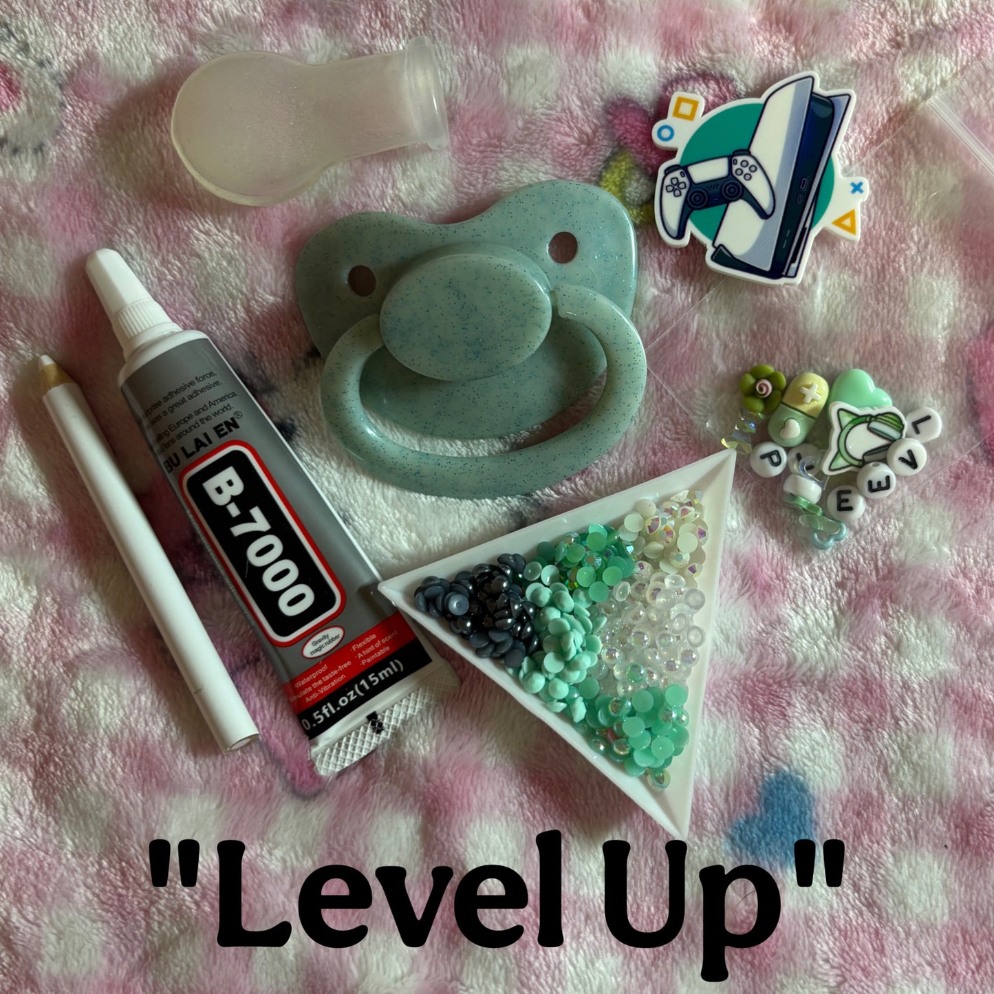“Level Up” Adult Pacifier DIY Kit