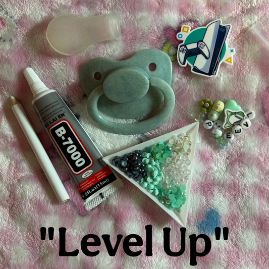 “Level Up” Adult Pacifier DIY Kit