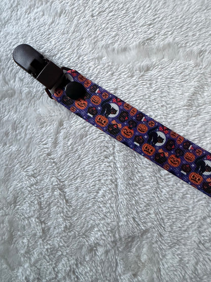 Halloween Pacifier Clips 1