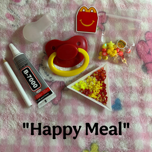 “Happy Meal” Adult Pacifier DIY Kit