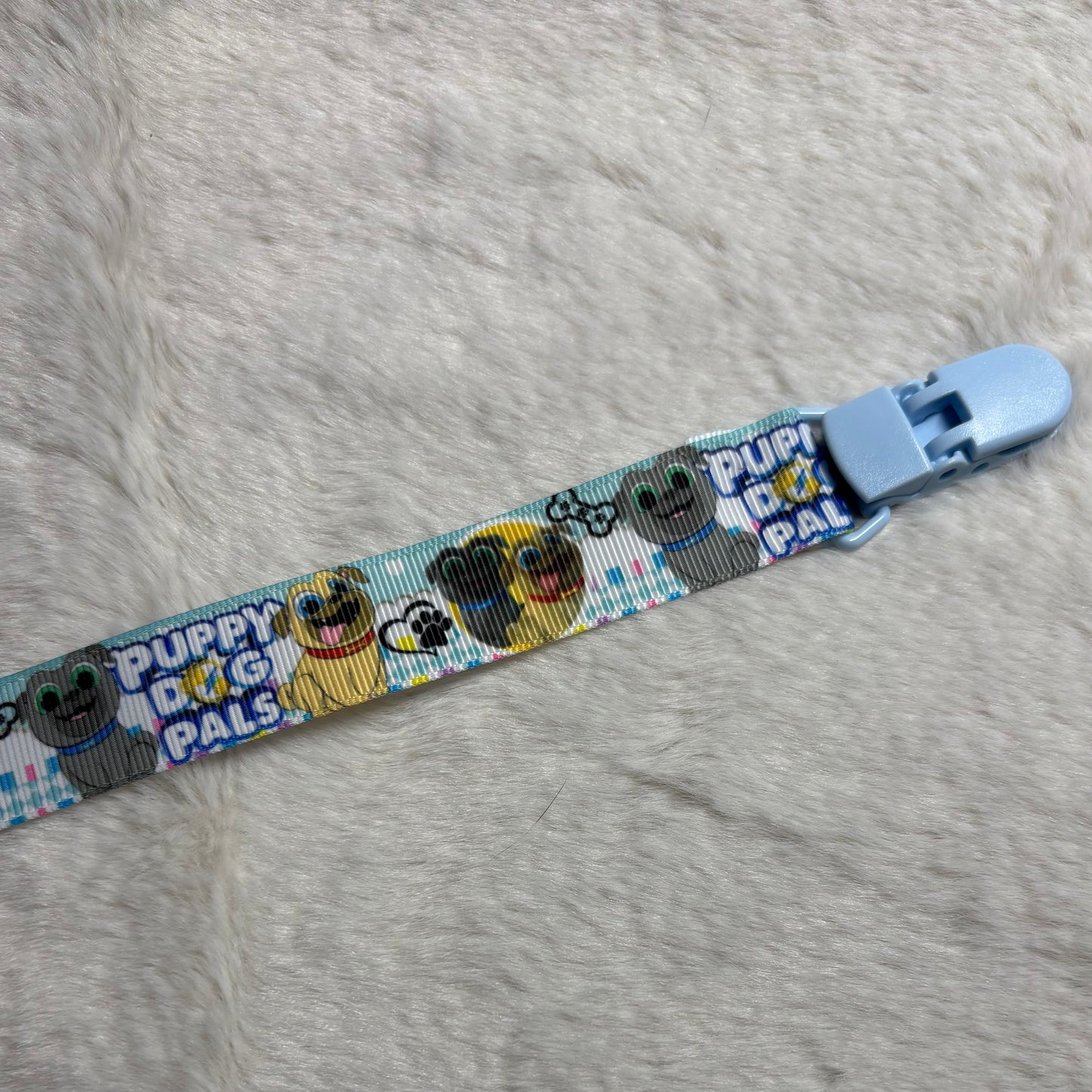 Puppy Dog Pals Adult Pacifier Clip