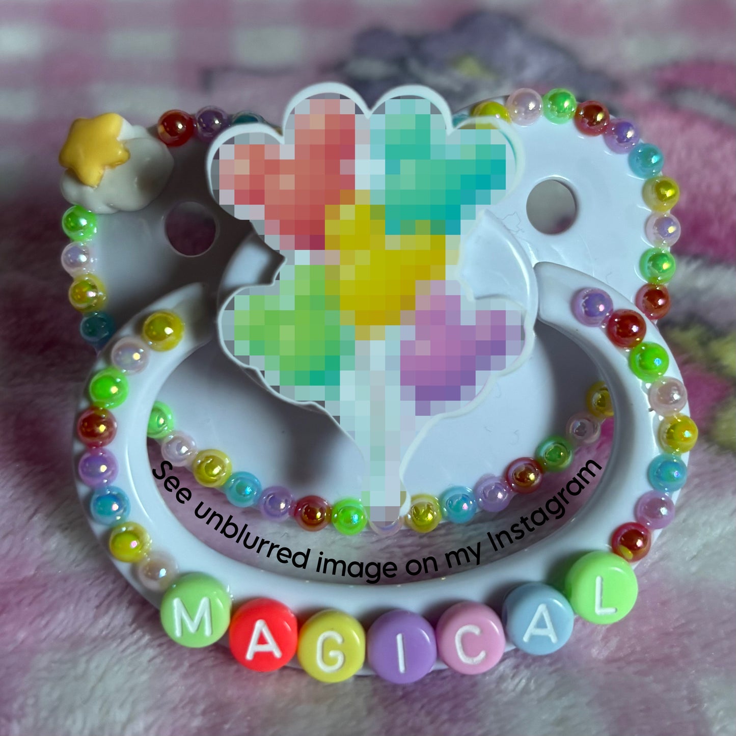 “Magical” Adult Pacifier