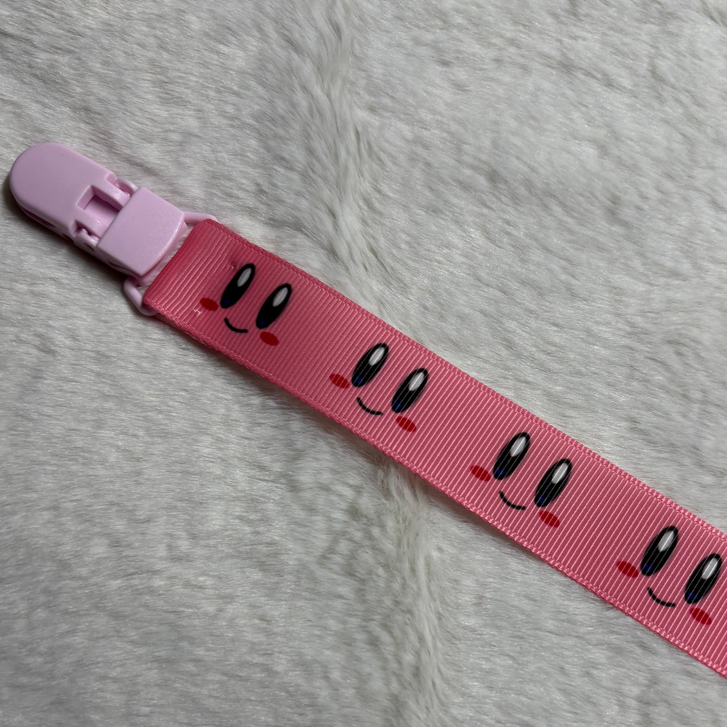 Kirby Adult Pacifier Clip