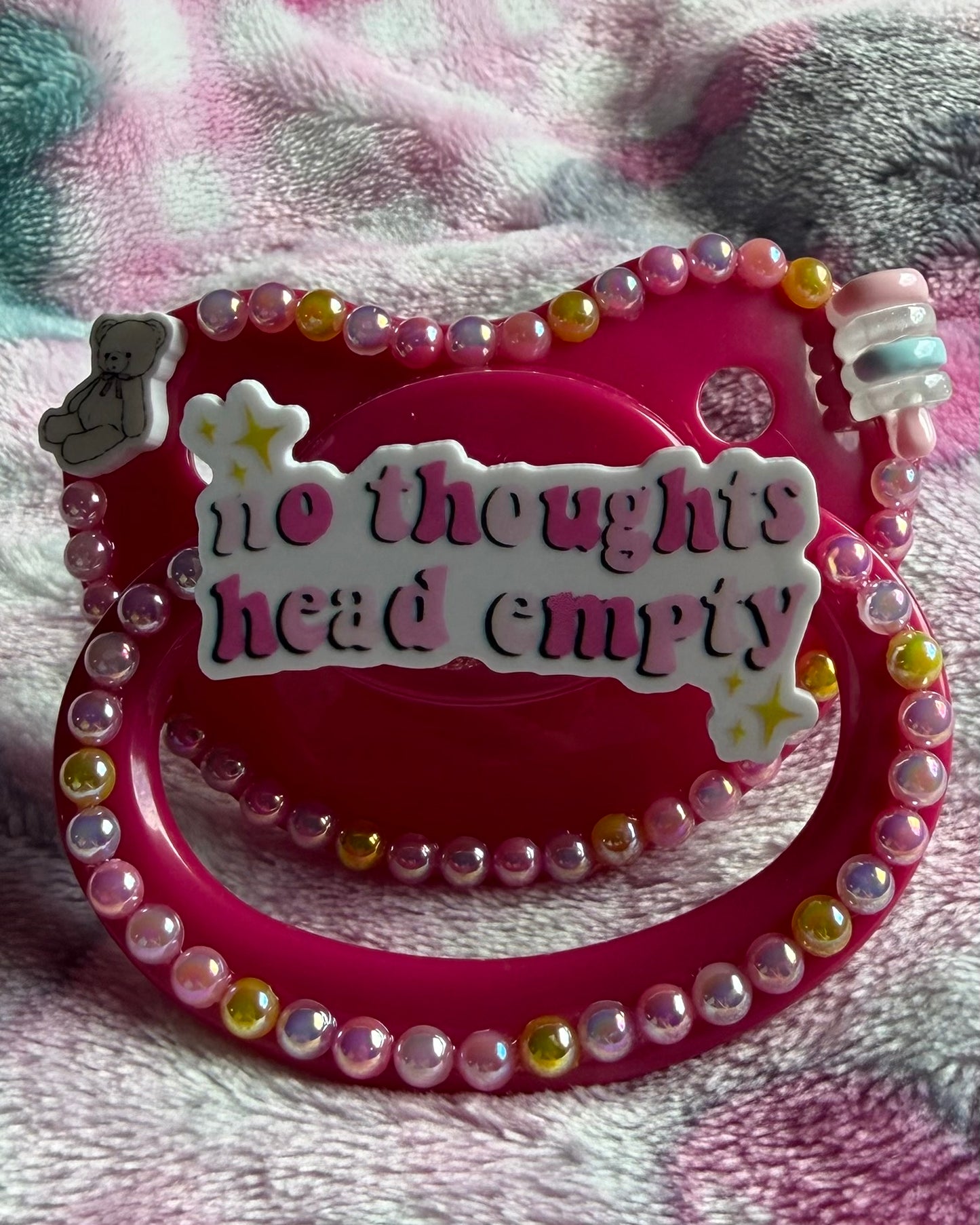 “No Thoughts, Head Empty” Adult Pacifier