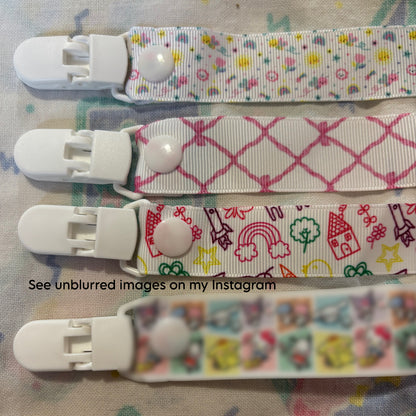 Assorted Adult Pacifier Clips 8