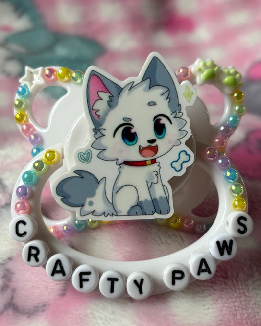“Crafty Paws” Adult Pacifier