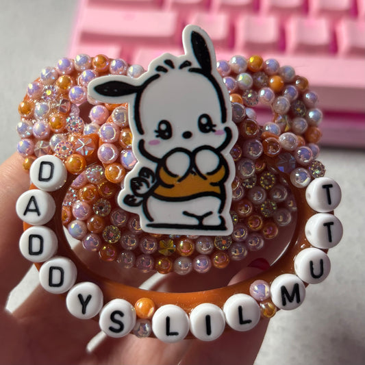 “Daddys Lil Mutt” Adult Pacifier by @snowspacishop
