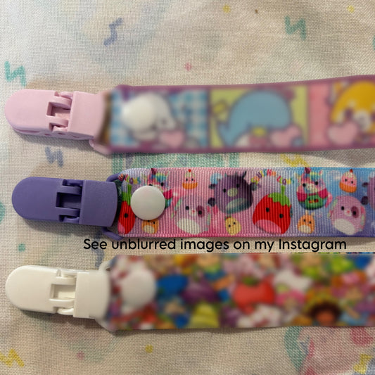 Assorted Adult Pacifier Clips 11
