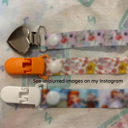 Assorted Pacifier Clips 12