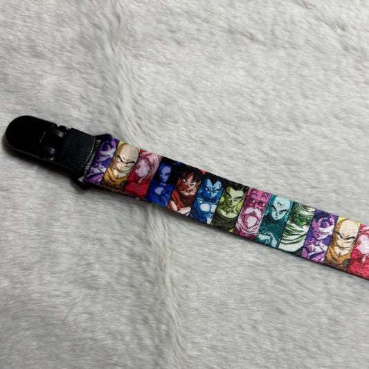 Dragon Ball Z Characters Adult Pacifier Clip