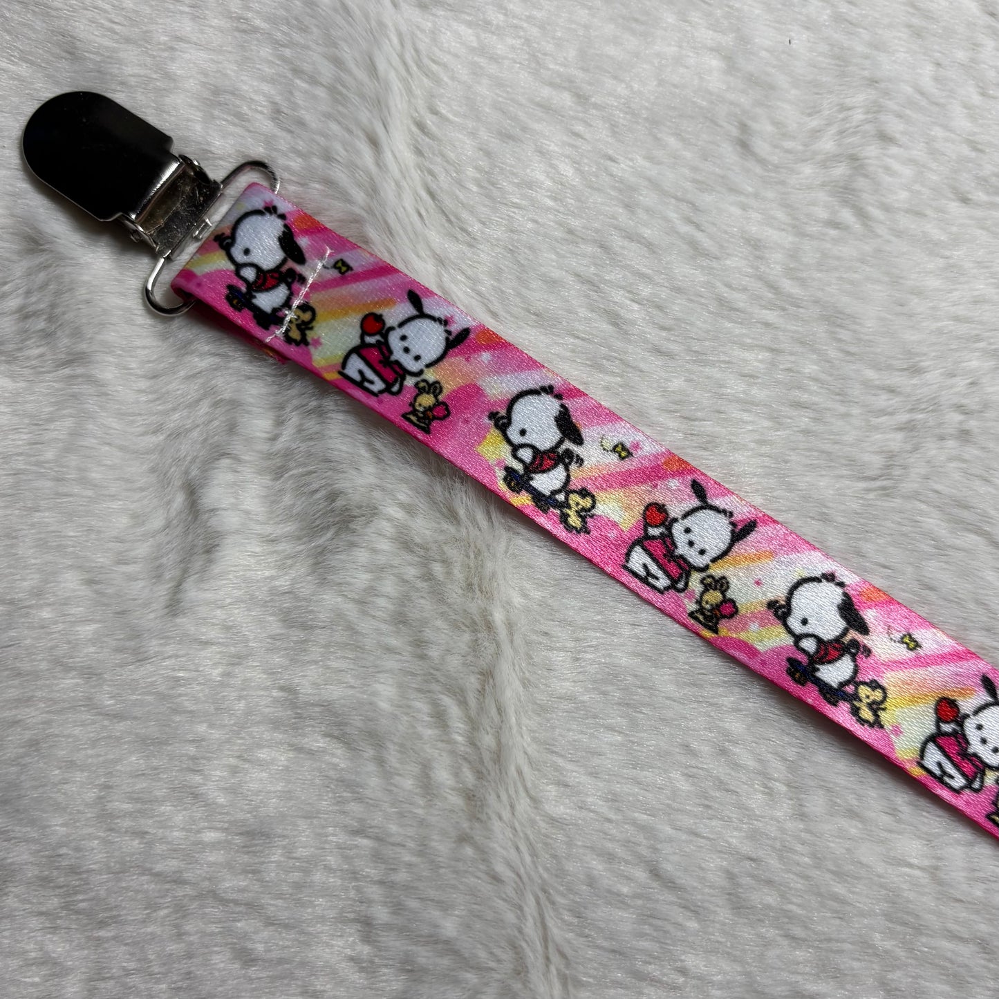 Pochacco Adult Pacifier Clip