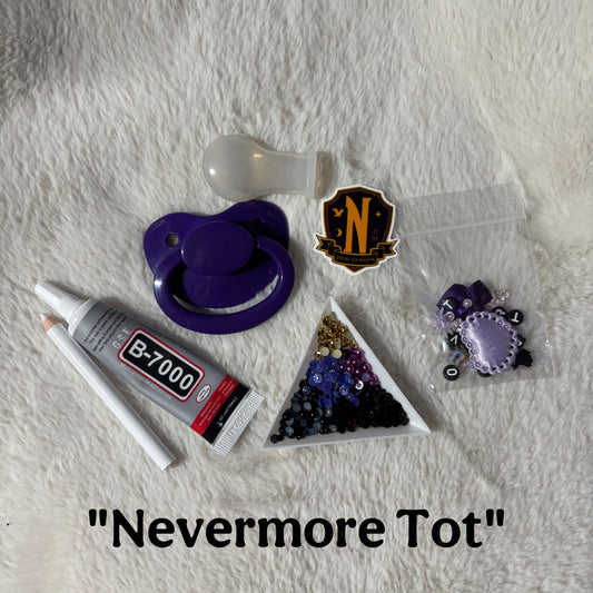 “Nevermore Tot” Adult Pacifier DIY Kit