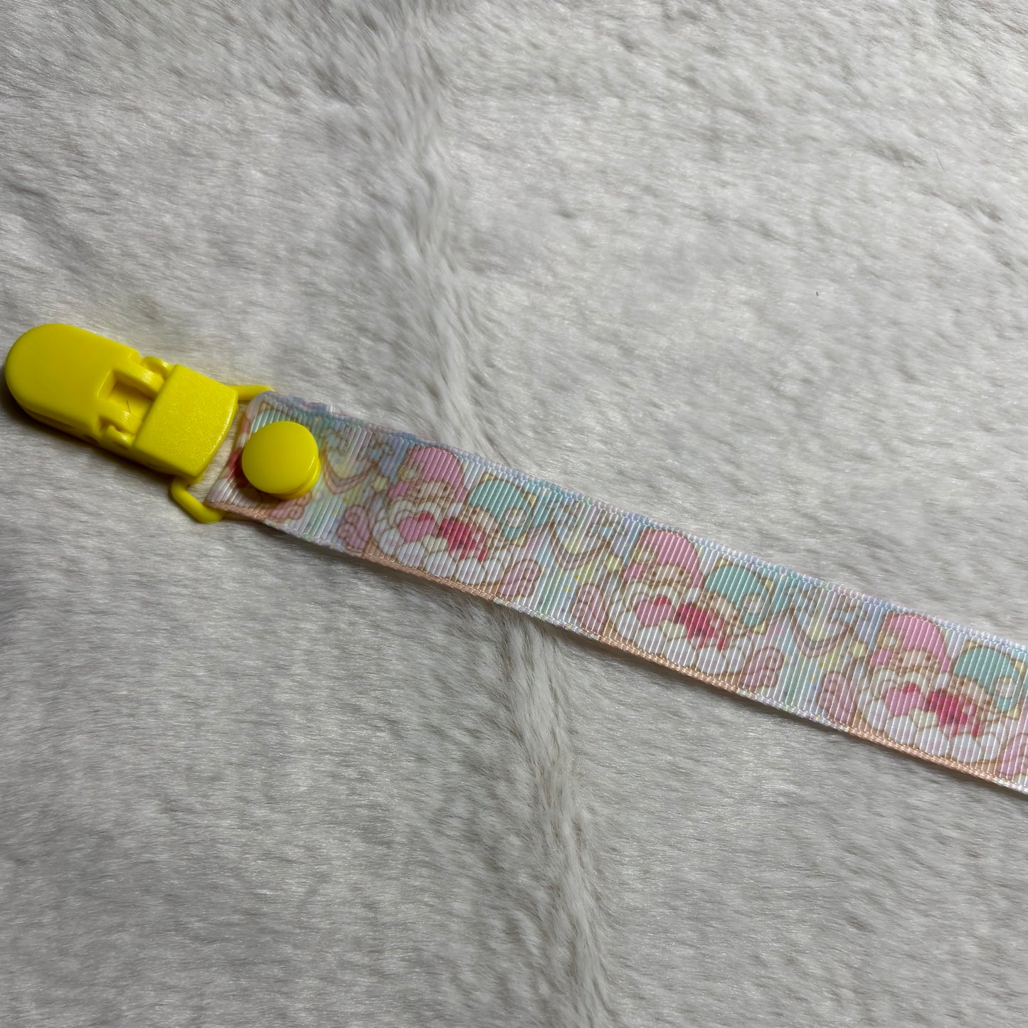 Little Twin Stars Adult Pacifier Clip