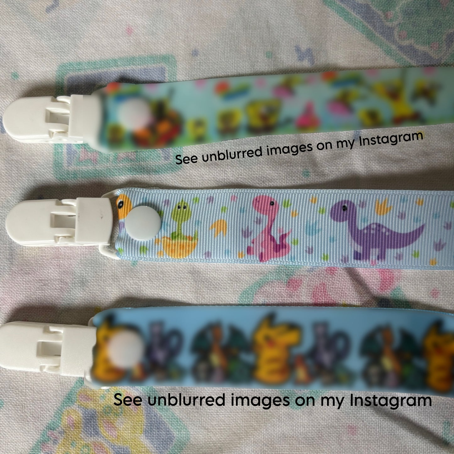 Assorted Adult Pacifier Clips 1