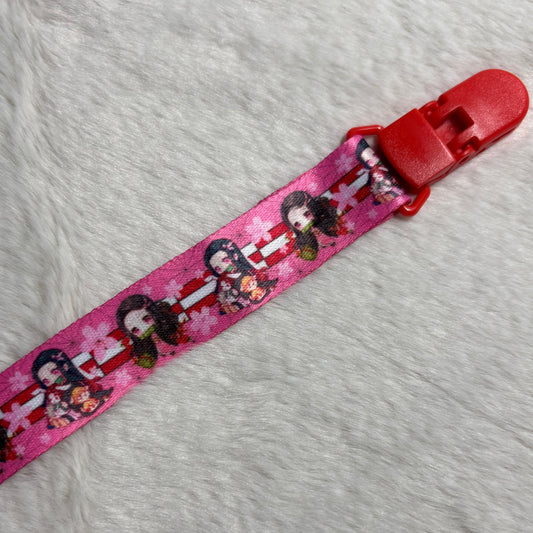 Nezuko Adult Pacifier Clip