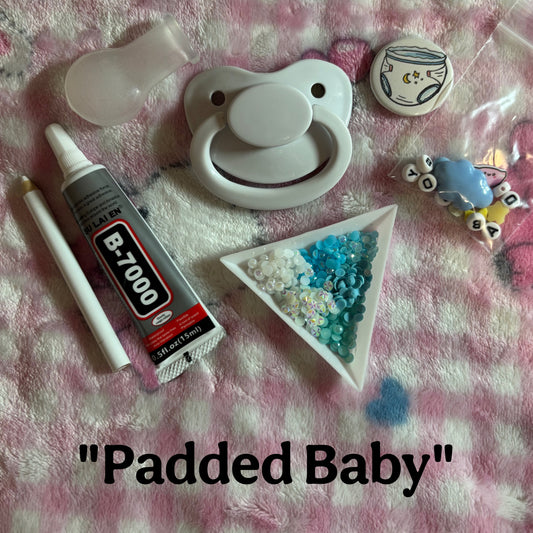 “Padded Baby” Adult Pacifier DIY Kit