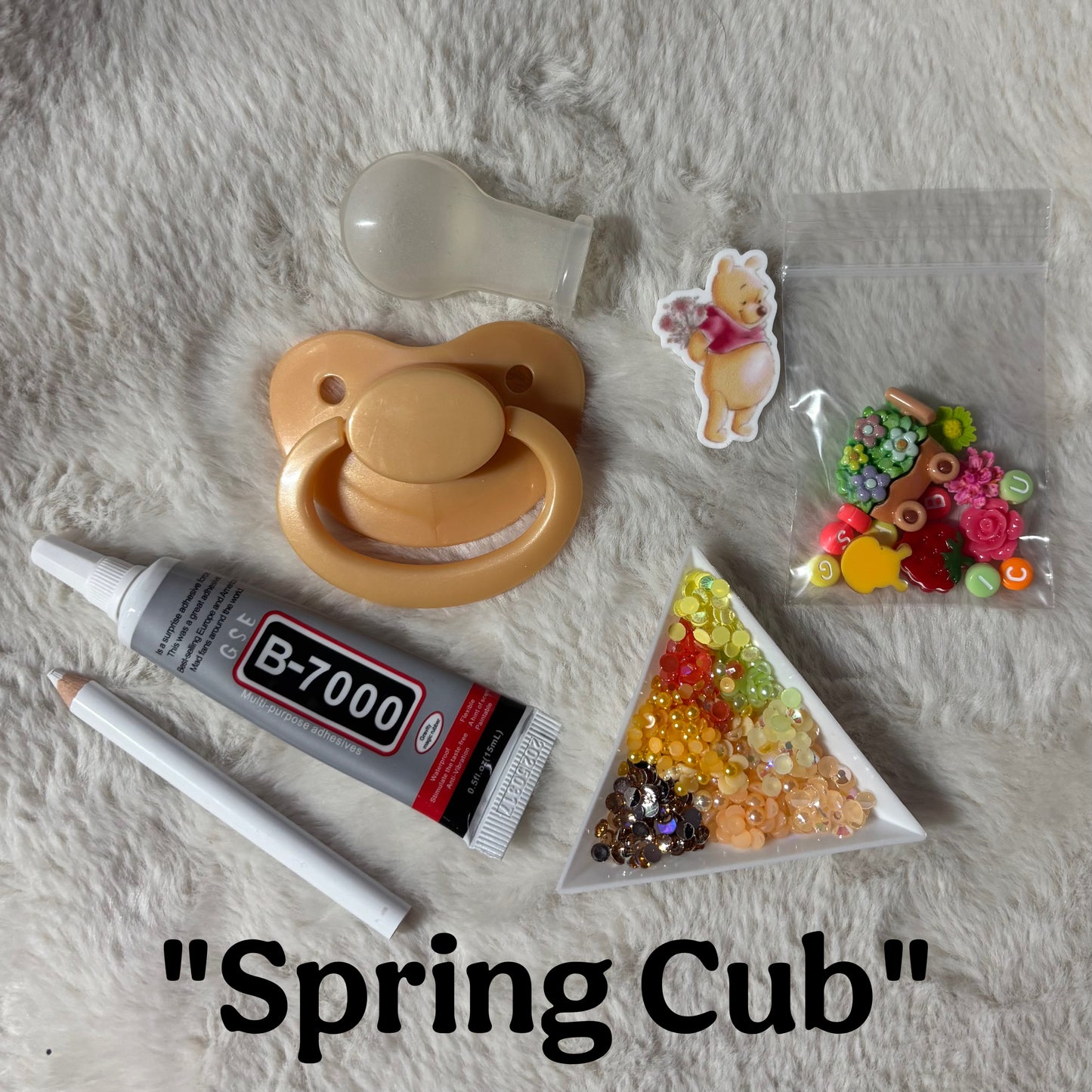 “Spring Cub” Adult Pacifier