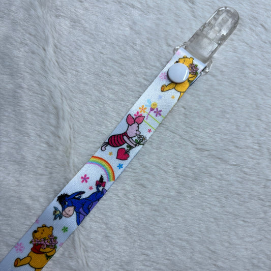 Pooh & Friends Adult Pacifier Clip