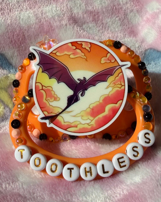 “Toothless” Adult Pacifier