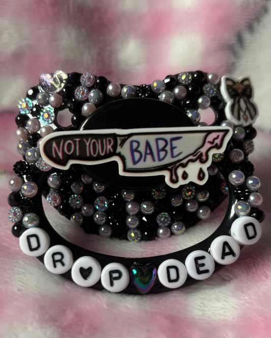 “Drop Dead” Adult Pacifier