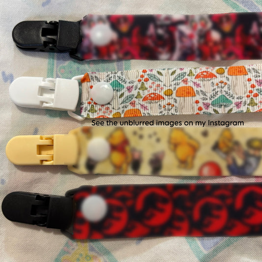 Assorted Adult Pacifier Clips 9