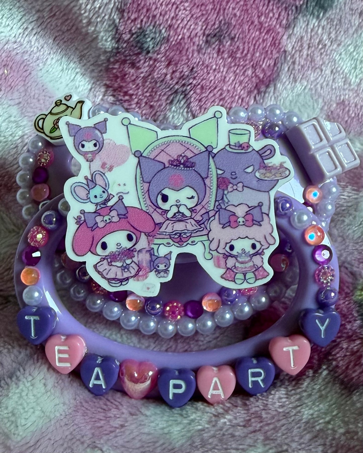 “Tea Party” Adult Pacifier