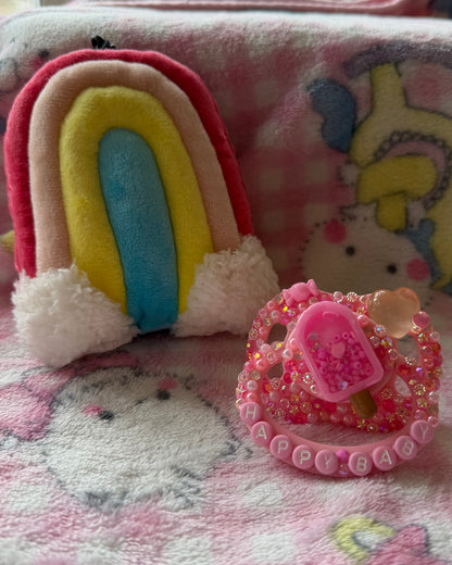 “Happy Baby” Scentsy Buddy Clip & Adult Pacifier Bundle