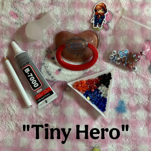 “Tiny Hero” Adult Pacifier DIY Kit