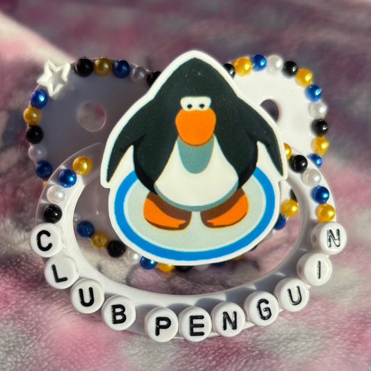 “Club Penguin” Adult Pacifier