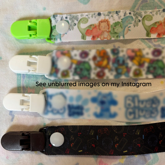 Assorted Adult Pacifier Clip 3