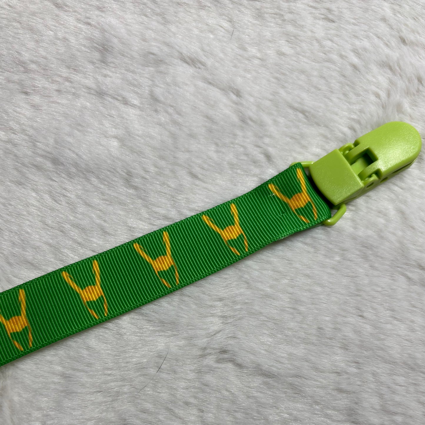 Loki Crown Adult Pacifier Clip