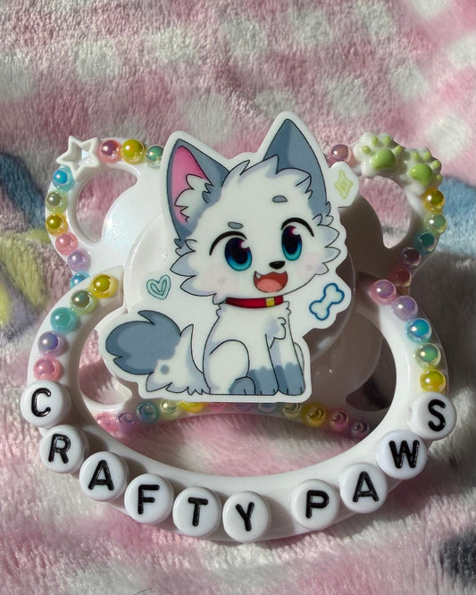 “Crafty Paws” Adult Pacifier