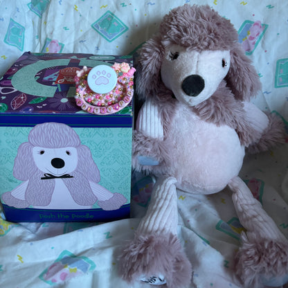 Pretty Pup Plush & Adult Pacifier Bundle