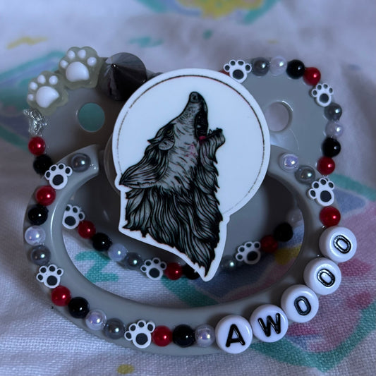 Awoo Wolf Adult Pacifier
