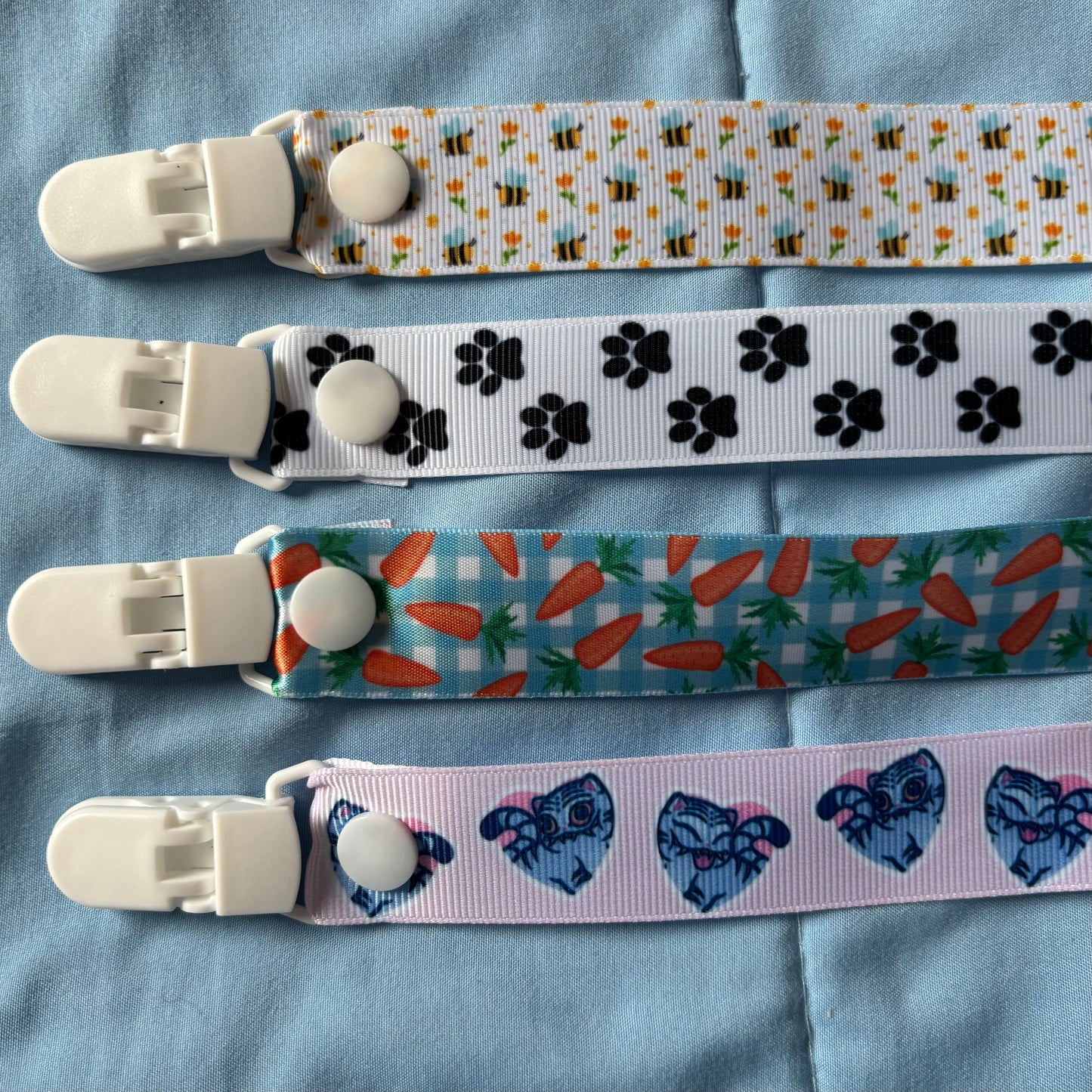 Assorted Pacifier Clips 24