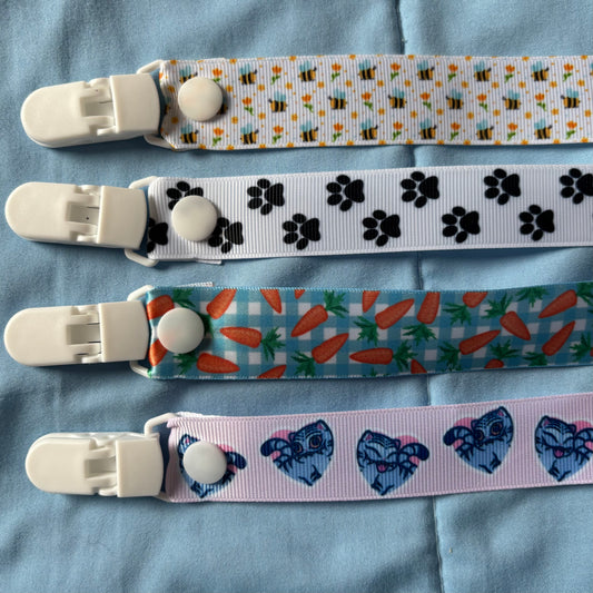 Assorted Pacifier Clips 24